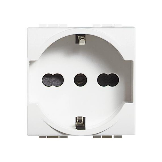 LIGHT - PRESA UNEL E BIPASSO 10/16A