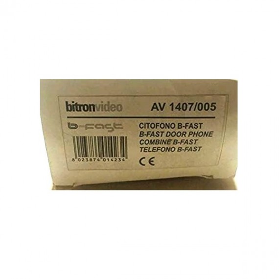 CITOFONO BFAST T-LINE