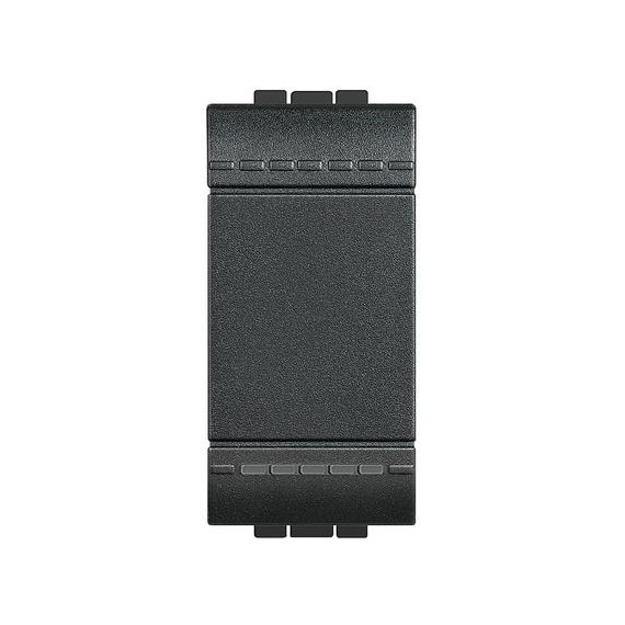 LL - PULSANTE 1P NO 10A 1M ANTRACITE