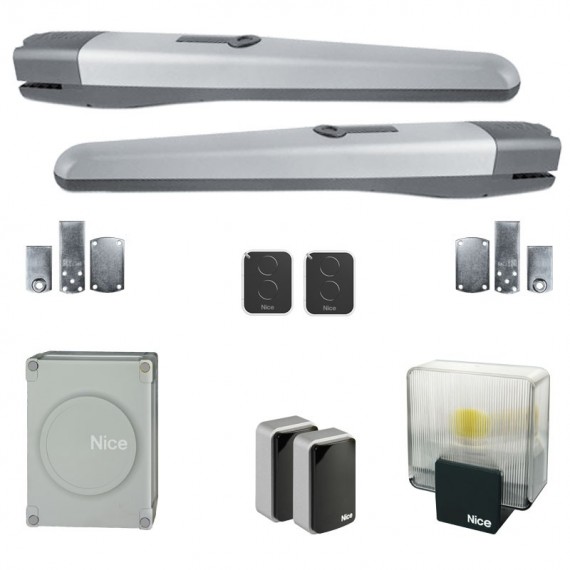 KIT AUTOM. CANCELLO BATTENTE ANTE 3 MT 24VDC