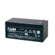 BATTERIA PIOMBO RICARIC. 12V 3,4AH FIAMM