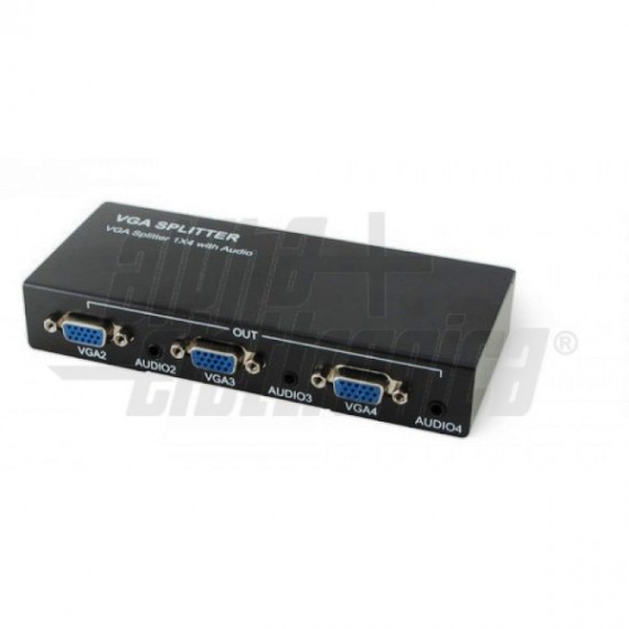 SPLITTER VIDEO VGA C/AUDIO DA 1 A 4