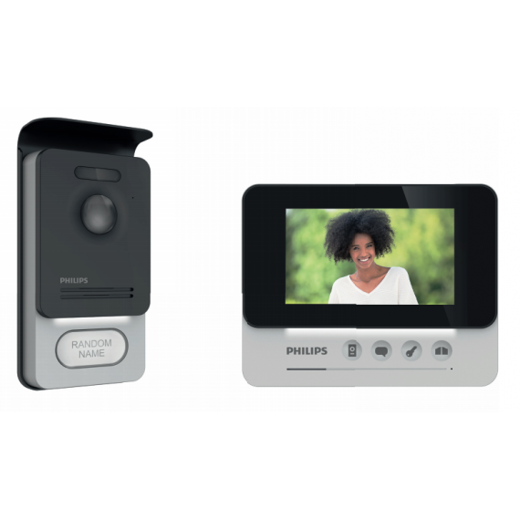 VIDEOCITOFONO 4.3 ° WE  COMPACT PHILIPS  DES 9300