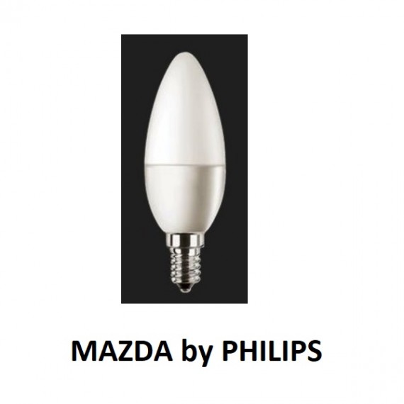 LAMPADA LED OLIVA B35 40W E14 4000K MAZDA