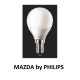LAMPADA LED SFERA P45 40W E14 2700K MAZDA