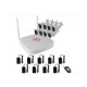 KIT WIFI 2MP NVR 9CH +8 IP BULL. 3,6MM WDR IR