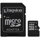 SD-MICRO KINGSTONE 32GB C/ADAPTER CLASS 10