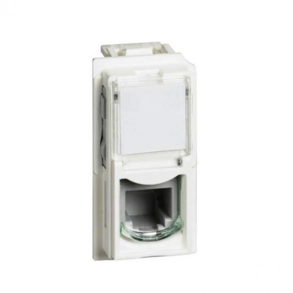 L.NOW - CONNETTORE RJ11 (4/6) K10 BIANCO